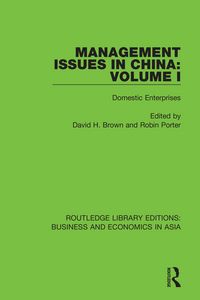 Produktbild: Management Issues in China: Volume 1