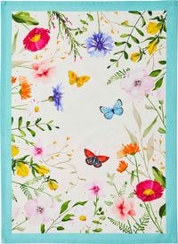 Produktbild: Bl&uuml;tentr&auml;ume Geschirrtuch "Ein St&uuml;ck vom Gl&uuml;ck", 50 x 70 cm, beige