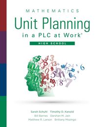 Produktbild: Mathematics Unit Planning in a PLC at Work&reg;, High School