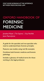 Produktbild: Oxford Handbook of Forensic Medicine