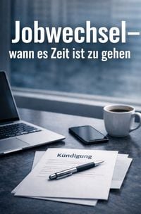 Produktbild: Jobwechsel &ndash; wann es Zeit ist zu gehen
