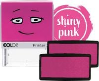 Produktbild: COLOP NIO Ersatz-Stempelkissen, Packung mit 2 Stempelkissen, soft pink