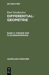 Produktbild: Theorie der Fl&auml;chenkr&uuml;mmung