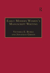 Produktbild: Early Modern Women's Manuscript Writing