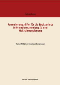 Produktbild: Formulierungshilfen f&uuml;r die Strukturierte Informationssammlung SIS und Ma&szlig;nahmenplanung