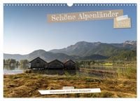 Produktbild: Sch&ouml;ne Alpenl&auml;nder (Wandkalender 2026 DIN A3 quer), CALVENDO Monatskalender