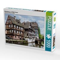 Produktbild: CALVENDO Puzzle Strasbourg - La Petite France 1000 Teile Puzzle quer | 1000 Teile Lege-Gr&ouml;&szlig;e 64 &times; 48 cm Foto-Puzzle f&uuml;r gl&uuml;ckliche Stunden