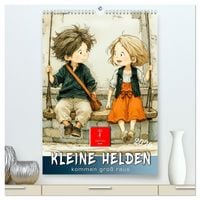 Produktbild: Kleine Helden kommen gro&szlig; raus (hochwertiger Premium Wandkalender 2026 DIN A2 hoch), Kunstdruck in Hochglanz