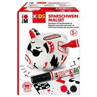 Produktbild: Marabu KiDS Porcelain und Glaspainter Sparschwein Malset
