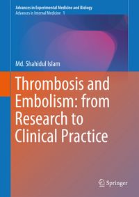 Produktbild: Thrombosis and Embolism: from Research to Clinical Practice