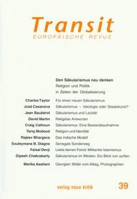 Produktbild: Transit 39. Europ&auml;ische Revue
