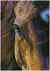 Produktbild: DIAMOND DOTZ - Diamond Painting Pferd braun