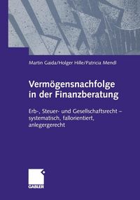 Produktbild: Verm&ouml;gensnachfolge in der Finanzberatung
