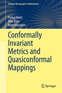 Produktbild: Conformally Invariant Metrics and Quasiconformal Mappings