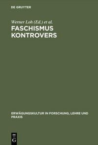 Produktbild: Faschismus kontrovers