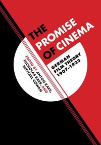 Produktbild: Kaes, A: Promise of Cinema - Film Theory in Germany, 1907-19