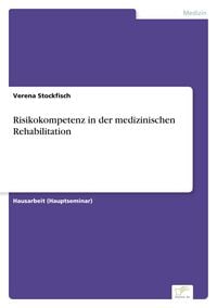 Produktbild: Risikokompetenz in der medizinischen Rehabilitation