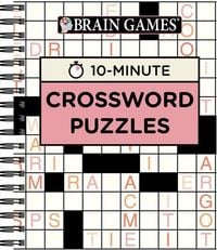 Produktbild: Brain Games - 10 Minute: Crossword Puzzles (Pink)