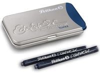 Produktbild: Pelikan Edelstein&reg; Ink Collection Topaz, T&uuml;rkis-Blau, 6 Gro&szlig;raumpatronen im Metalletui