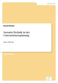 Produktbild: Szenario-Technik in der Unternehmensplanung