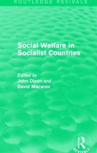 Produktbild: Social Welfare in Socialist Countries