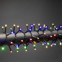 Produktbild: Konstsmide 3871-530 Lichterkette Au&szlig;en netzbetrieben Anzahl Leuchtmittel 1500 LED Mehrfarbig Beleuchtete L&auml;nge: 32.98 m gefrostet