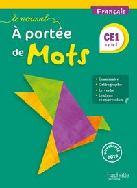 Produktbild: Le nouvel A port&eacute;e de mots, fran&ccedil;ais CE1 cycle 2