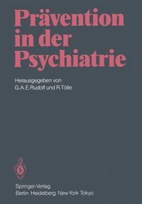 Produktbild: Pr&auml;vention in der Psychiatrie