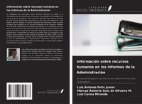 Produktbild: Informaci&oacute;n sobre recursos humanos en los informes de la Administraci&oacute;n