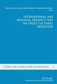 Produktbild: International and Regional Perspectives on Cross-Cultural Mediation