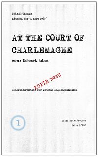 Produktbild: At the Court of Charlemagne
