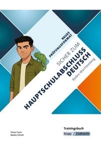 Produktbild: Sicher zum Hauptschulabschluss Deutsch Baden-W&uuml;rttemberg 2026 und 2027 - Trainingsbuch