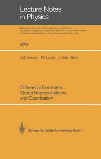 Produktbild: Differential Geometry, Group Representations, and Quantization