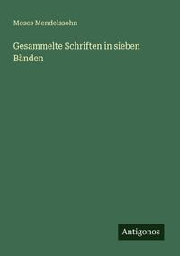 Produktbild: Gesammelte Schriften in sieben B&auml;nden