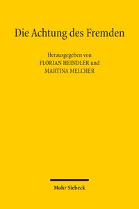 Produktbild: Die Achtung des Fremden
