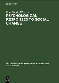 Produktbild: Psychological Responses to Social Change