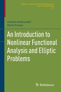 Produktbild: An Introduction to Nonlinear Functional Analysis and Elliptic Problems