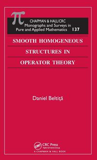 Produktbild: Smooth Homogeneous Structures in Operator Theory