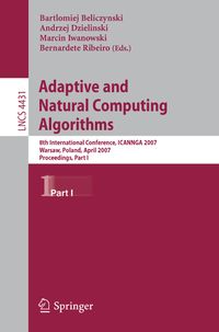Produktbild: Adaptive and Natural Computing Algorithms