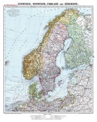 Bild vom Artikel Handtke, F: Historische Karte: SCHWEDEN, NORWEGEN vom Autor Friedrich Handtke