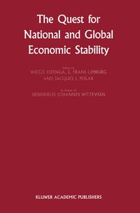 Produktbild: The Quest for National and Global Economic Stability