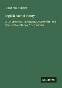 Produktbild: English Sacred Poetry