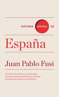 Produktbild: Historia m&iacute;nima de Espa&ntilde;a