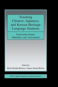 Produktbild: Teaching Chinese, Japanese, and Korean Heritage Language Students
