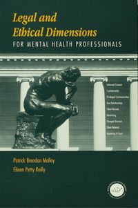 Produktbild: Legal and Ethical Dimensions for Mental Health Professionals