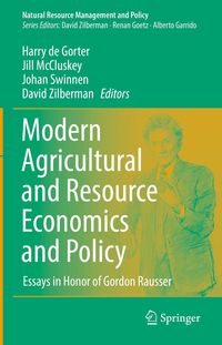 Produktbild: Modern Agricultural and Resource Economics and Policy