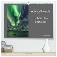 Produktbild: Aurora Borealis - Lichter des Nordens (hochwertiger Premium Wandkalender 2027 DIN A2 quer), Kunstdruck in Hochglanz