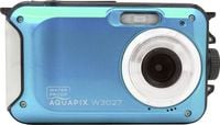 Produktbild: Easypix W3027-I Wave Iceblue Digitalkamera 30 Megapixel Blau-Eisblau inkl. Akku, inkl. Tasche Bildstabilisierung, Full HD Video