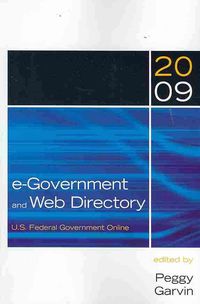 Produktbild: E-Government and Web Directory: U.S. Federal Government Online