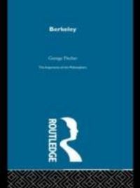 Produktbild: Pitcher, G: Berkeley-Arg Philosophers